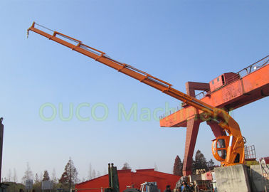 Hydraulic Folding Boom Crane Versatile With Different Types Control Systems