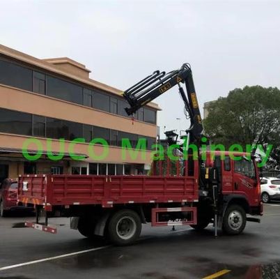2 Ton Mobile Truck Mounted Knuckle Boom Cranes